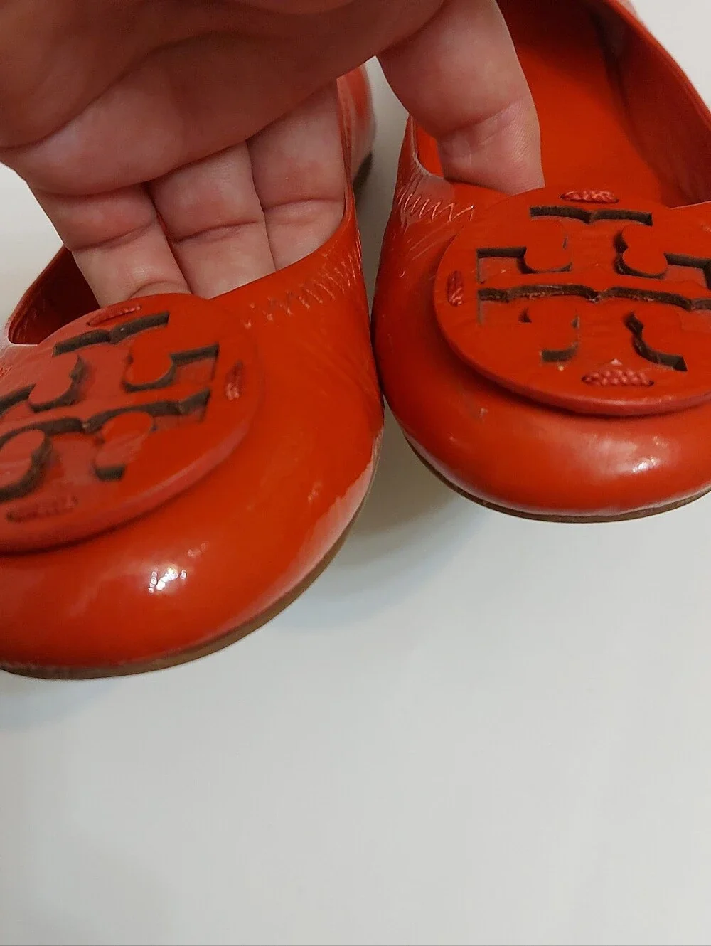 Tory Burch Women's Leather Ballet Flats Size 7.5